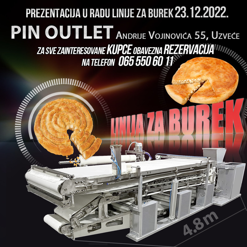 Linija za burek Memak