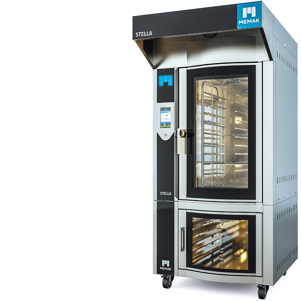 Rotaciona pec 10 plehova sa fermetacionom komorom Memak Stella 10E