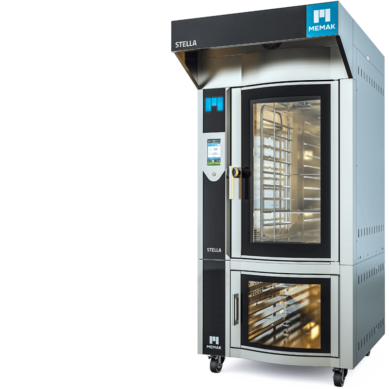 Rotaciona pec 10 plehova sa fermetacionom komorom Memak Stella 10E