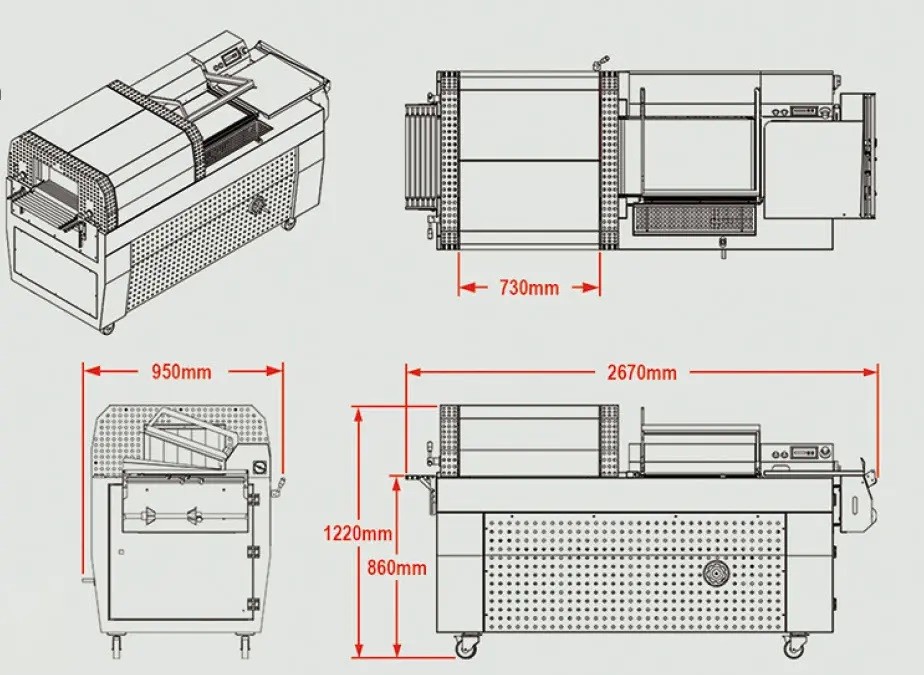 Pakerica Termo tunel Maripak TMC Pro 58/44 V5
