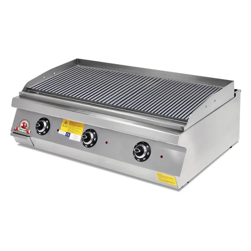 Rostilj na struju sa rebrastom površinom PIN.PLS.9IE031