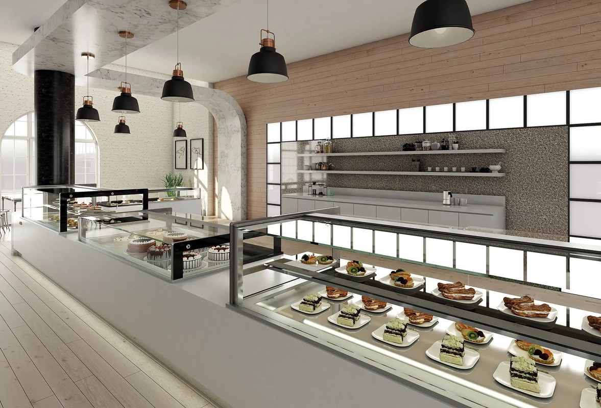 Vitrina za kolace SEVEL Teos 1800