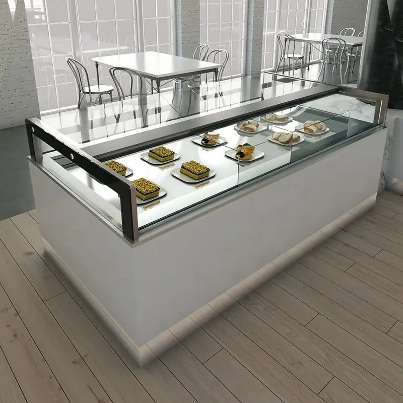 Vitrina za kolače TEOS 1000mm Ravan Panel