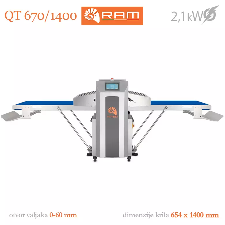 Laminator za testo Ram QT 670 1400