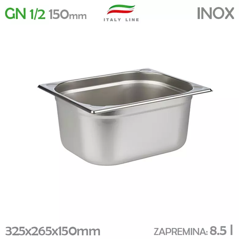 GN Posuda Italy line GN 1/2x6 150