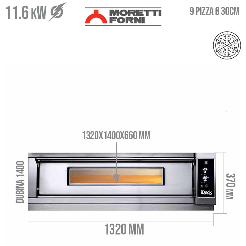 Pica pec Moretti Forni iDeck iD-M 105.105