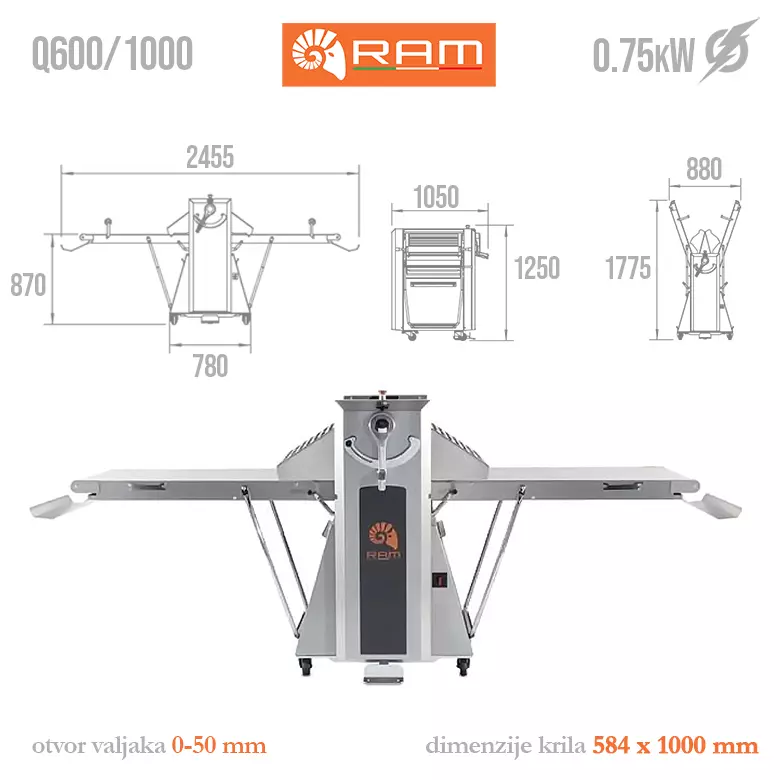 Laminator RAM Q 600 1000