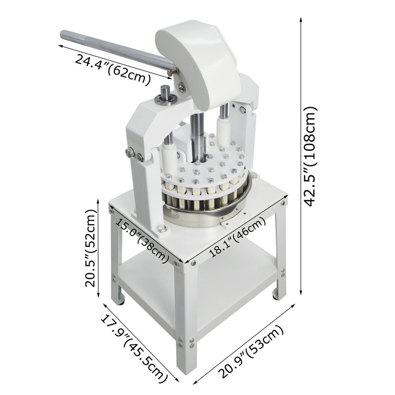 Delilica za testo rucna - Italy Line PiNHLM36 36 podela